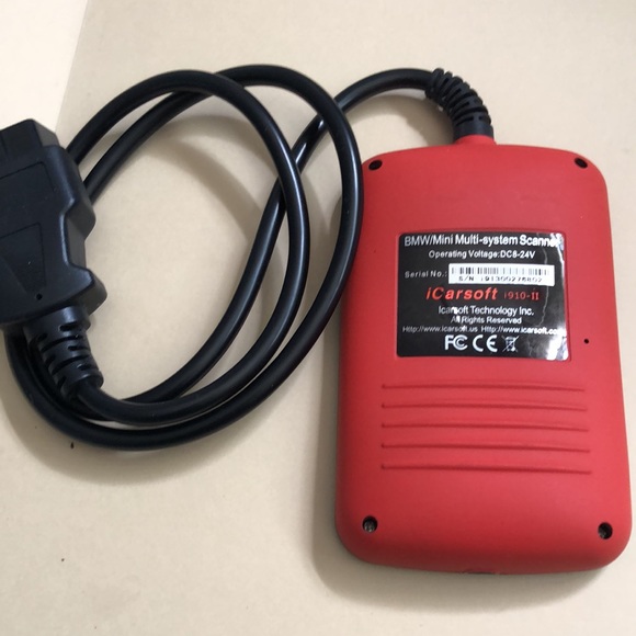 DIAGNOSTIC SCANNER TOOL FAULT CODE RESET iCarsoft i910 for BMW / Mini - Picture 6 of 11